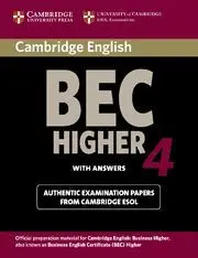 CAMBRIDGE BEC 4 HIGHER STUDENT'S BOOK WITH ANSWERS