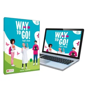 Way To Go! 6 Pupil's Book: Libro de Texto de Inglés Impreso con Acceso a la Vers