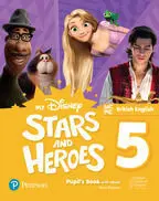 MY DISNEY STARS AND HEROES BRITISH EDITION LEVEL 5 PUPIL'S BOOK WITH EBO
