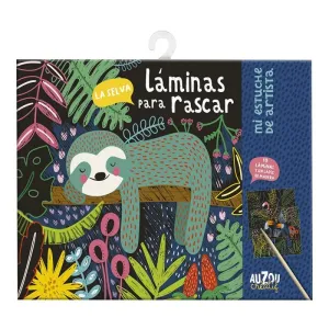 Láminas para Rascar, la Selva