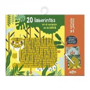 Mi Estuche de Juegos. 20 Laberintos en el Corazón de la Selva