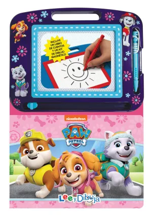 NICK PAW PATROL GIRLS(LIBRO+PIZARRA MAGNÉTICA)