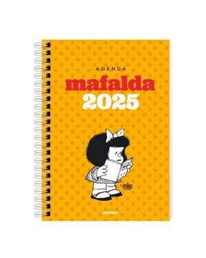 AGENDA 2025 MAFALDA ANILLADA MÓDULOS AMARILLA