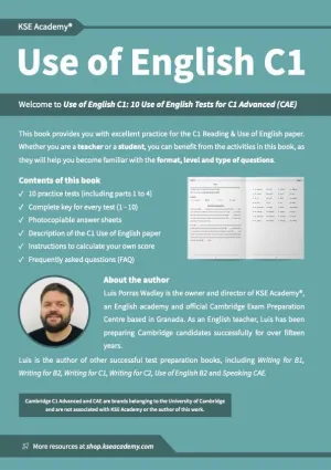 USE OF ENGLISH C1