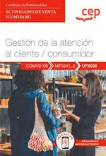 Manual Gestion de la Atencion Al Cliente Consumidor Certificados de Pr