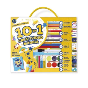 CREATIVIDAD MAGICA 10 EN 1  3-6 AÑOS