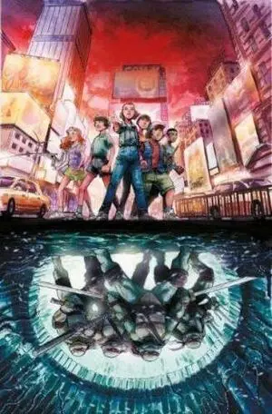 LAS TORTUGAS NINJA/STRANGER THINGS NÚM. 1 DE 4