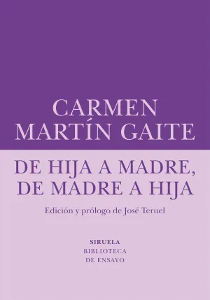 DE HIJA A MADRE, DE MADRE A HIJA