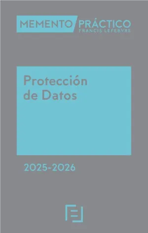 MEMENTO PROTECCION DE DATOS 2025-2026