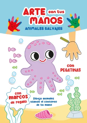 ARTE CON TUS MANOS, ANIMALES SALVAJES