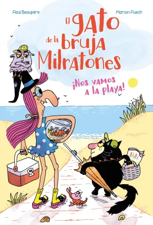GATO DE LA BRUJA MILRATONES, EL .NOS VAMOS A LA PLAYA
