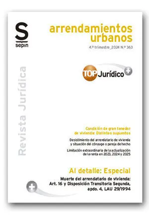MUERTE DEL ARRENDATARIO DE VIVIENDA: ART. 16 Y DISPOSICIÓN TRANSITORIA SEGUNDA,