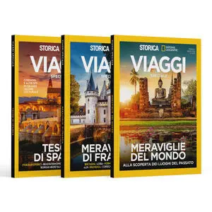 PACK STORICA SPECIALE VIAGGI LUOGHI MERAVIGLIOSI. CONTIENE 3 RIVISTA