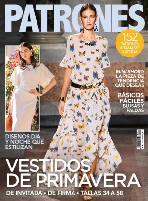 REVISTA PATRONES #467  VESTIDOS DE PRIMAVERA