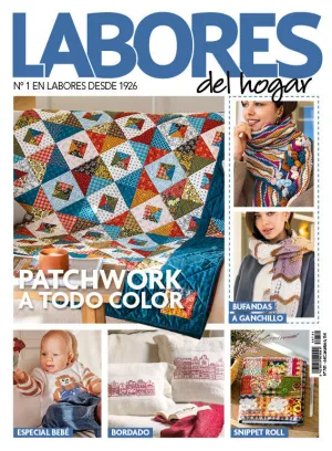 REVISTA LABORES #781  PATCHWORK A TODO COLOR