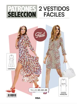 PATRONES SELECCIÓN 2. PATRÓN DE COSTURA 2 VESTIDOS FÁCILES