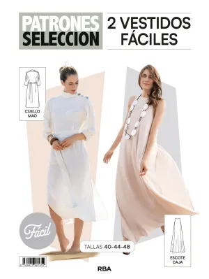 PATRONES SELECCIÓN 3. PATRÓN DE COSTURA 2 VESTIDOS FÁCILES