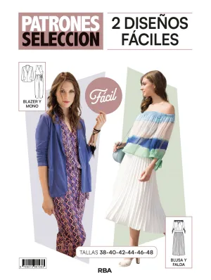 PATRONES SELECCIÓN 6. PATRÓN DE COSTURA 2 LOOKS FÁCILES