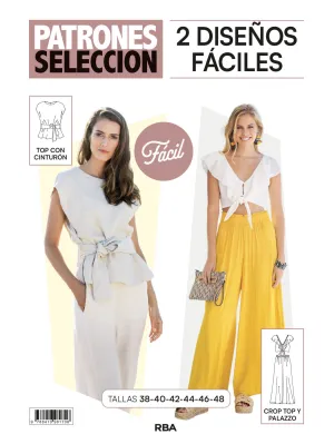 PATRONES SELECCIÓN 8. PATRÓN DE COSTURA 2 LOOKS FÁCILES
