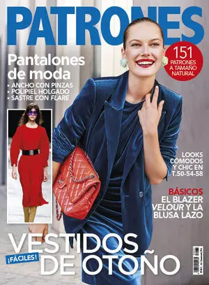 REVISTA PATRONES #461  VESTIDOS FÁCILES DE OTOÑO