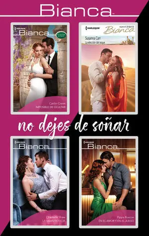 IMPOSIBLE DE OCULTAR; LA ELECCIÓN DEL JEQUE; LA GRAN NOTICIA; EN EL AMOR Y EN EL