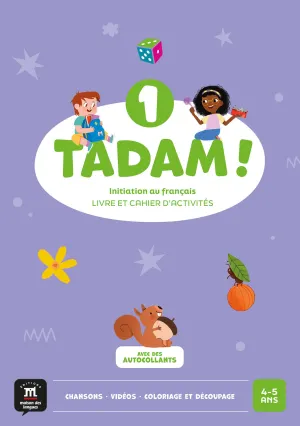 TADAM! 1. LIVRE ET CAHIER D'ACTIVITÉS