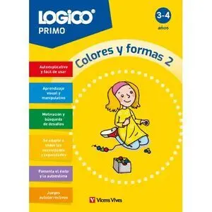 Logico Primo Colores y Formas 2 (3-4 Años)