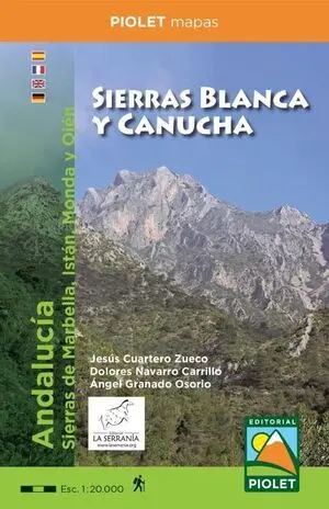 SIERRAS BLANCA Y CANUCHA. ESCALA 1:20.000
