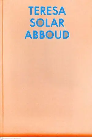 TERESA SOLAR ABBOUD (ESPAÑOL)