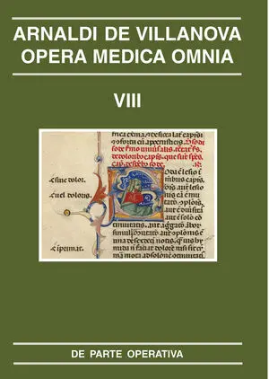 OPERA MEDICA OMNIA VIII. DE PARTE OPERATIVA