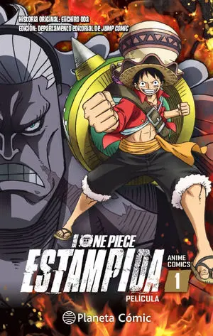 ONE PIECE ESTAMPIDA ANIME COMIC Nº01/02