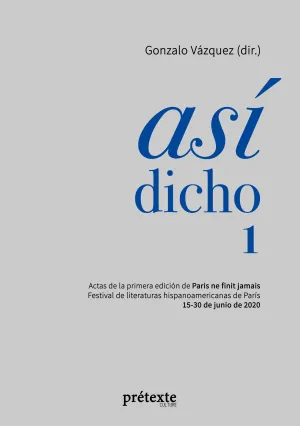 ASÍ DICHO 1