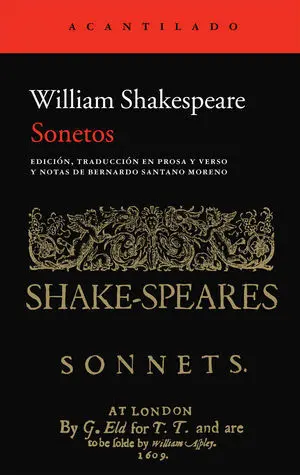 SONETOS SHAKESPEARE