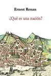 ¿QUÉ ES UNA NACIÓN? ¿QUÉ ES UNA NACIÓN?