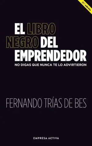 Libro Negro del Emprendedor, el