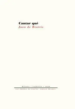CANTAR QUE