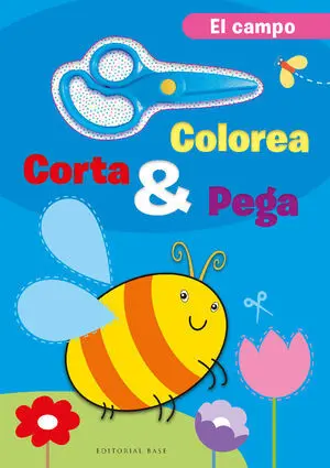 Colorea, Corta y Pega. En el Campo