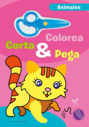 Colorea, Corta y Pega. Animales