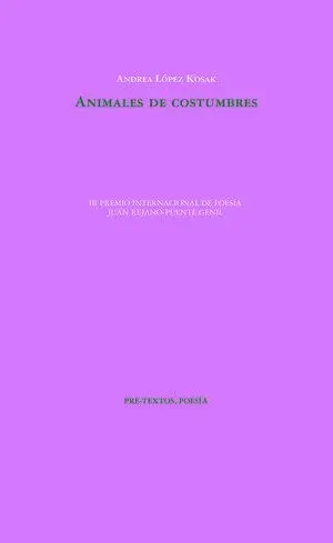 ANIMALES DE COSTUMBRES