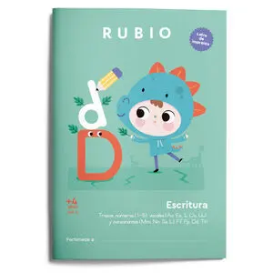 Escritura con Letra de Imprenta (+4 Años). Vol. 1