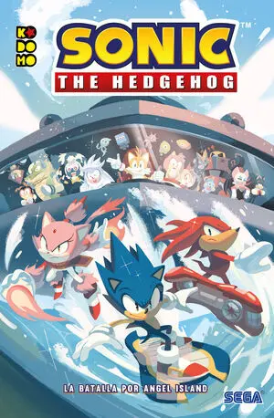 SONIC THE HEDGEHOG LA BATALLA POR ANGEL