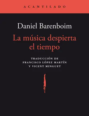 LA MÚSICA DESPIERTA EL TIEMPO