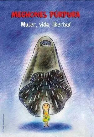 MECHONES PURPURA MUJER, VIDA, LIBERTAD
