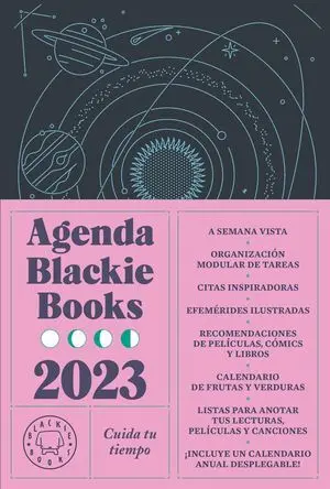 AGENDA BLACKIE BOOKS 2023