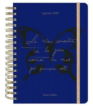AGENDA ANUAL DIARIA 2025 SARA BÚHO