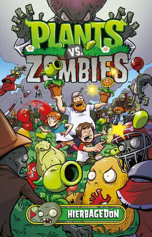PLANTS VS ZOMBIES 1 HIERBAGEDON BIBLIOTE