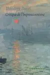 CRITIQUE DE L'IMPRESSIONNISME