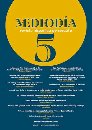 MEDIODÍA. REVISTA HISPÁNICA DE RESCATE. 5