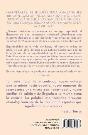 ESPIRITUALIDAD EN LA VIDA COTIDIANA