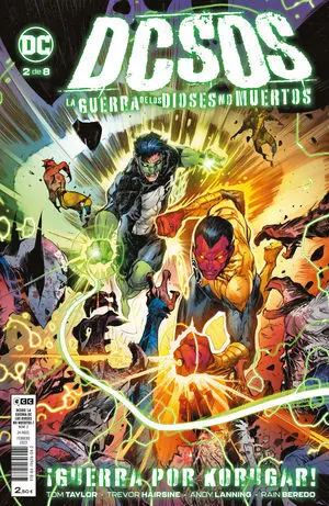 DCSOS: LA GUERRA DE LOS DIOSES NO MUERTOS NÚM. 2 DE 8